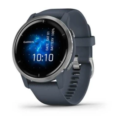 Imagen de Garmin Venu 2 Plata Azul Banda
