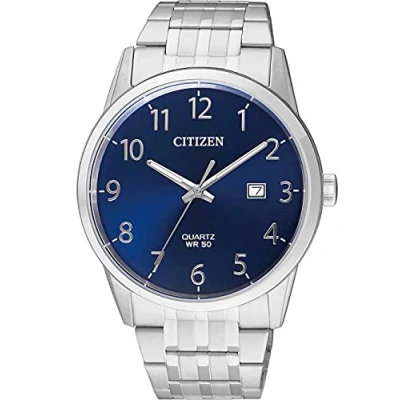 Imagen de Citizen Reloj Analógico para Hombre de Cuarzo con Correa en Acero Inoxidable BI5000 52L