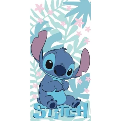 Imagen de Jerry Fabrics Toalla de baño Disney Lilo &amp; Stitch, suave, tamaño: 70 x 140 cm, 100% algodón