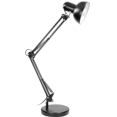 Imagen de Virone Deon Lampara de escritorio 60W E27 Acero Alto (negro)