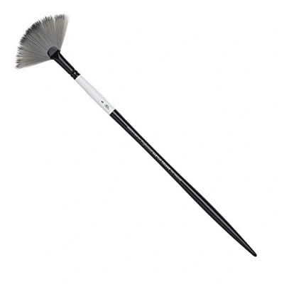 Imagen de Winsor &amp; Newton Artist Pinceles acrílicos de Pelo sintético para Pinturas acrílicas y al óleo, Forma Estable, Madera, Transparente, Nr.5 Langer Stiel