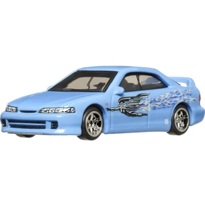 Imagen de Hot Wheels Fast and Furious Die Cast Car Model Custom Acura Integra Sedan GSR Scale 1:64 6cm