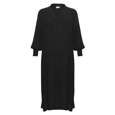 Imagen de Kaffe Curve Miriam AMI Vestido largo, Mujer, Talla: 52, Black deep