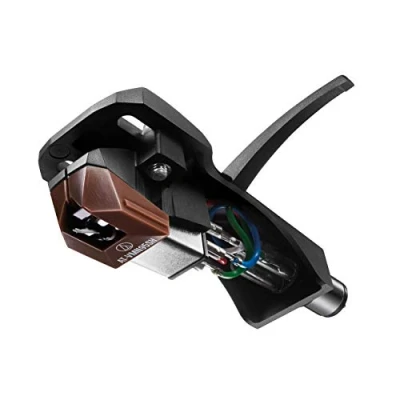Imagen de Audio Technica AT VM95SH/H Kit Combinado de Cartuchos imán móvil (Negro/marrón)