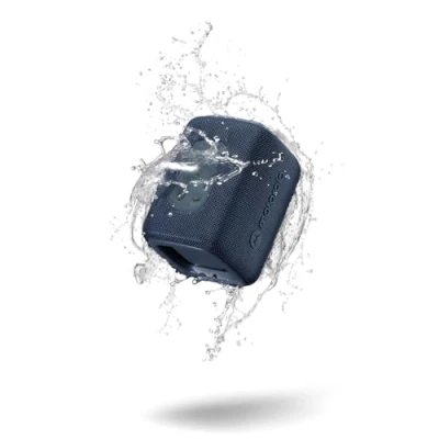 Imagen de Altavoz Bluetooth 5.3 Rokr 300 Motorola Sound Resistente Al Agua Y Polvo Azul