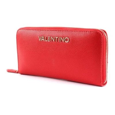 Imagen de VALENTINO Divina Zip Around Wallet Rosso