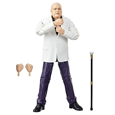 Imagen de Hasbro Marvel Legends Series Figuras coleccionables de Kingpin y Hawkeye 15 cm Edad: A Partir 4 años