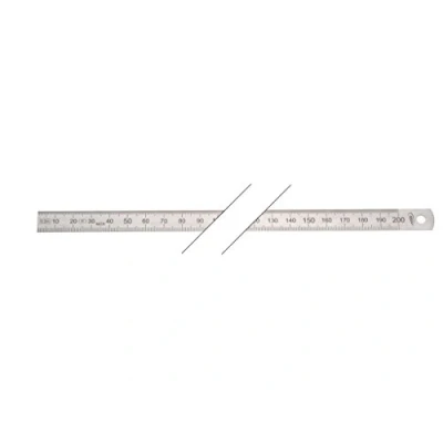 Imagen de Helions Preisser 0460224 Regla flexible de acero, con certificación europea, precisión II, 300 x 15 0,5 mm