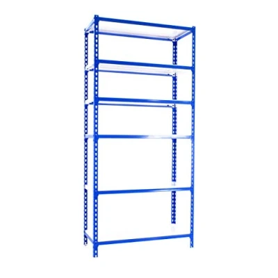 Imagen de Simon Rack Estanteria Metalica, 2500x1000x500 mm, 6 Baldas de Metal, 180 kg Punto Flexión, Estanterias Almacenaje, Azul/Blanco Simonclick