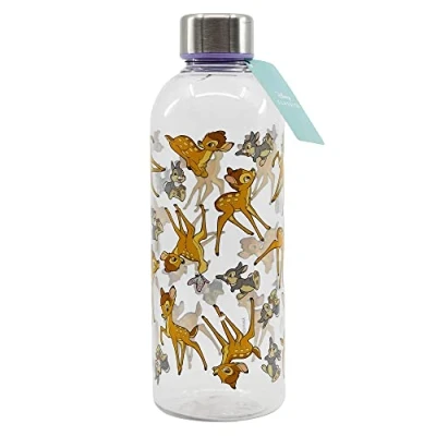Imagen de Botella de agua reutilizable plástico 850 ml Bambi Clásicos Disney