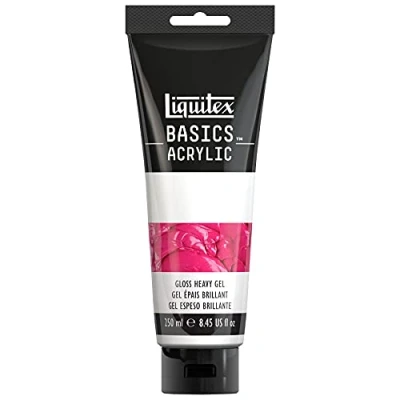 Imagen de Liquitex Basics Aditivo Gel Brillante, incoloro, 250ml