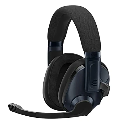 Imagen de EPOS H3Pro Auriculares Inalámbricos Híbridos Cascos Gaming para PC con Micrófono Cancelación de Ruido Mejorada y Mezcla Audio, Compatible Windows 10 (Negro)