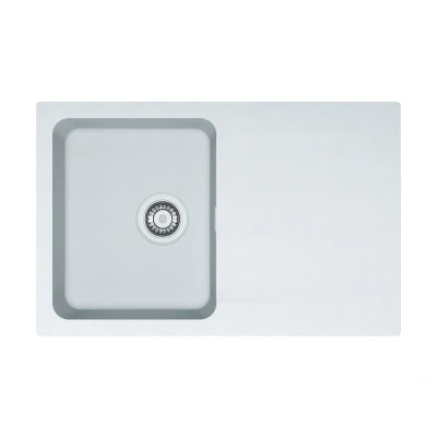 Imagen de Franke OID 611 18 114.0286.449 Tectonite Orion 78 449 Fregadero empotrable, Color Blanco, Cromo, 780 x 500 month