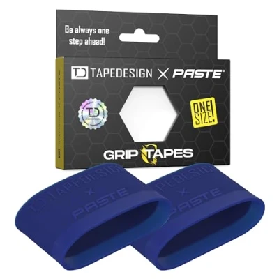 Imagen de TAPEDESIGN Espinilleras Grip Tapes de Silicona, fútbol Hombres Mujeres Azul Marino Soporte para Calcetines