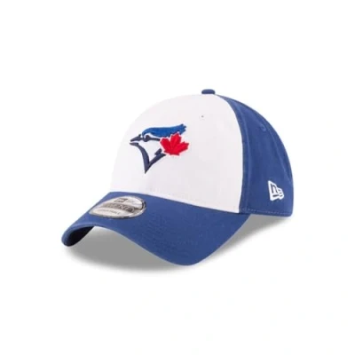Imagen de New Era Toronto Blue Jays MLB Core Classic Blanco Azul 9Twenty Gorra Ajustable