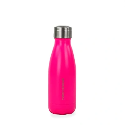 Imagen de YOKO DESIGN 1336 Botella isotérmica (Doble Pared, Acero Inoxidable, 19,8 x 6 cm), Rose, 19,8x6x6 cm