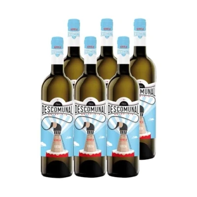 Imagen de CUATRO RAYAS Descomunal Verdejo Vino Blanco DO Rueda (6 Botellas x 750ml)
