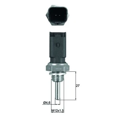 Imagen de MAHLE ORIGINAL TSE 25 Sensor de Temperatura del Refrigerante con junta FIAT: Punto II Hatchback, Grande Evo Hatchback
