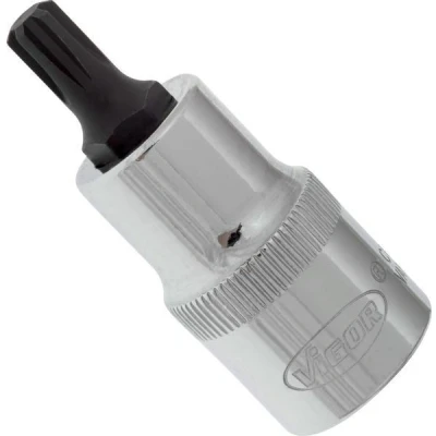 Imagen de VIGOR V2204 Piezas insertables de llave cubo M7 Juego destornilladores TORX