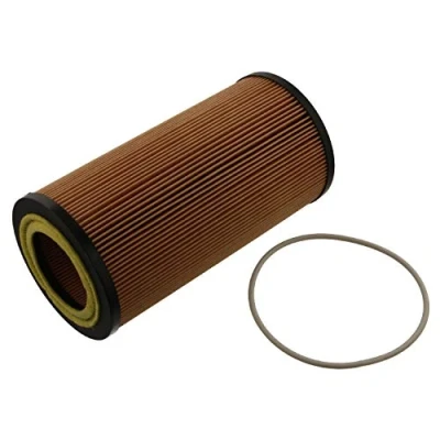 Imagen de FEBI BILSTEIN 38826 Filtro de aceite con junta anular Cartucho filtrante DAF: XF 105, CF 75, LF 45