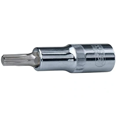 Imagen de KS TOOLS 918.1628 Piezas insertables de llave cubo DIN3120, ISO1174 T50 Acero cromo vanadio Torx moleteado