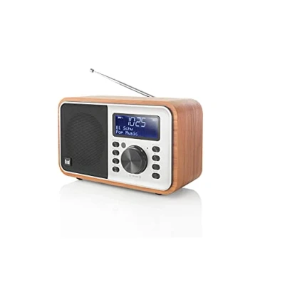 Imagen de Dual DCR 51 Dab+ / FM Radio con batería y Bluetooth, Color marrón
