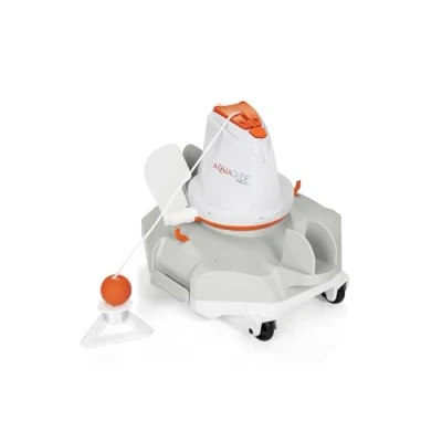 Imagen de Bestway Robot Limpiafondos Redondo Multicolor para Piscinas Automatico con Bateria De Litio AquaGlide