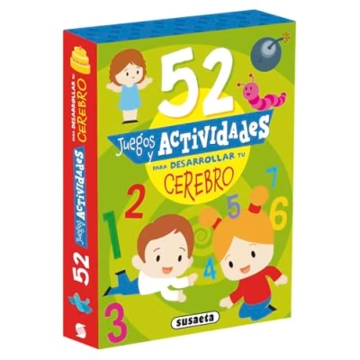 Imagen de 52 juegos y actividades para desarrollar tu cerebro (Barajas de actividades)