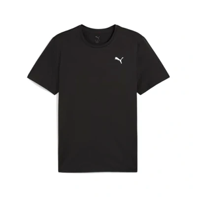Imagen de Puma Essentials Solid CAT TEE Small Camiseta deportiva, Hombre, Talla: Large, Black