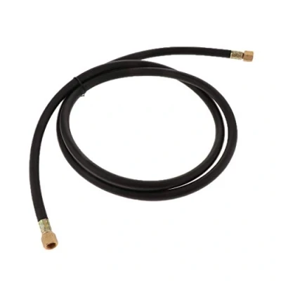 Imagen de Manguera reguladora de flujo CO2 argón Mig Tig con adaptador montaje gas inerte para regulador argón/CO2 a tubo soldador Mig, latón y silicona