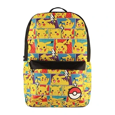 Imagen de Difuzed Bp618761pok, Pikachu Mochila con Estampado de cómics para Hombre, Amarillo, Standard