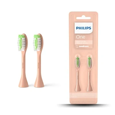 Imagen de Philips Cabezal para Cepillo de dientes eléctrico One, Pack 2 (Modelo BH1022/05)