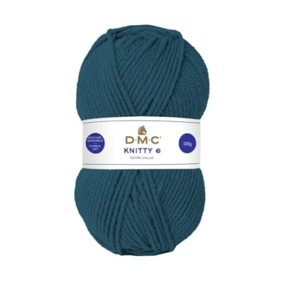 Imagen de DMC Lana Knitty 6 Ovillo de 100 g 137 m Agradable tejer 27 colores disponibles