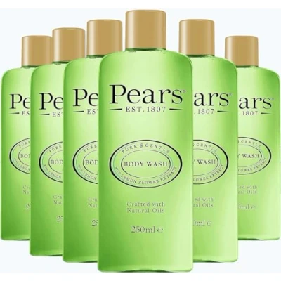 Imagen de Pears Soft &amp; Fresh Gel de Ducha con 10 veces más hidratación* 250ml (6 Pack)