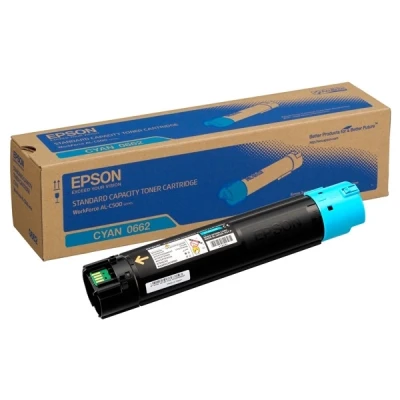Imagen de Epson Al c500dn Sc Tóner Cartridge Cyan 7.5k