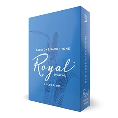 Imagen de Rico Royal 2.5 Strength Reeds for Baritone Sax (Pack of 10)