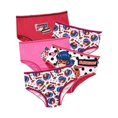 Imagen de Miraculous Bragas Paquete de 5 Ladybug Multicolor 4 Años
