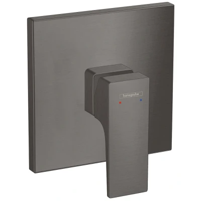 Imagen de hansgrohe Metropole Grifo monomando para ducha (montaje empotrado), color negro y cromado