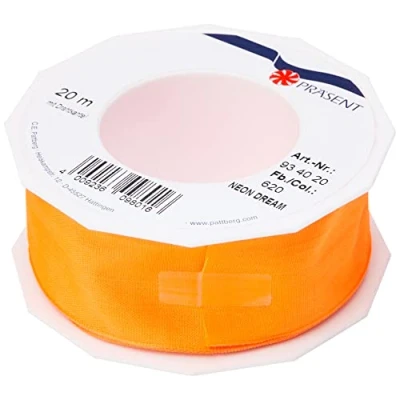 Imagen de C.E. Pattberg Präsent Cinta para Lazos (40 mm x 20 m), Color Naranja