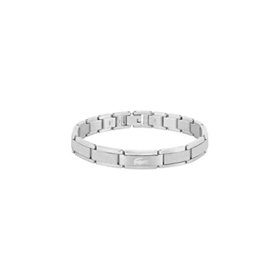 Imagen de Lacoste Stencil Pulsera, Hombre, Talla: One Size, Silber
