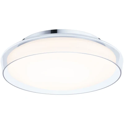Imagen de Paulmann 71078 Plafón LED Selection Bathroom Luena IP44 3000K 600lm 230V 11,5W cristal, cromo luminaria de baño