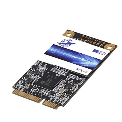Imagen de Dogfish SSD 128GB MSATA Unidad de Estado sólido Interna Disco Duro Alto Rendimiento para computadora portátil Escritorio SATA II 6Gb / s (128GB, MSATA)