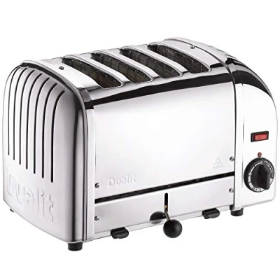 Imagen de Dualit Tostadora de 4 rebanadas acero inoxidable plata