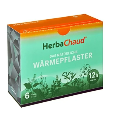 Imagen de HerbaChaud 1005928 Parche térmico natural, 6 piezas