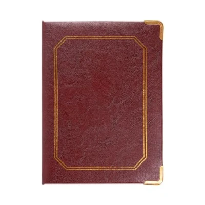 Imagen de Garcia de Pou 167.93 Carpeta Cajita Cuentas y Cambio, 22.8 x 17 2 Cm, Burdeos