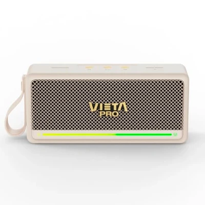 Imagen de Altavoz inalámbrico Vieta Orpheo, 25 W, Bluetooth, 10 h Autonomía, True Wireless, IPX7, USB, Blanco