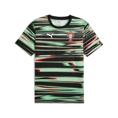 Imagen de Puma Portugal FPF Prematch Equipación de selecciones, Hombre, Talla: Medium, Black/white