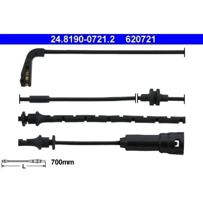 Imagen de ATE 24.8190 0721.2 Sensor de Desgaste Pastillas Frenos OPEL: Vectra C Berlina, CC, Signum CC
