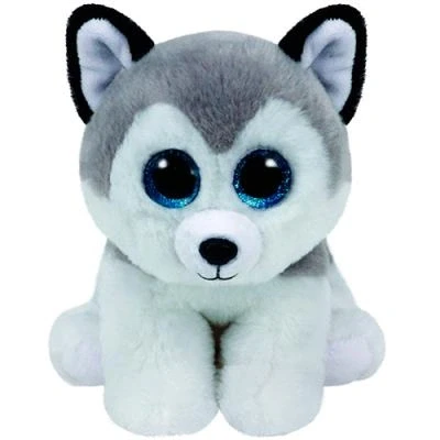 Imagen de TY Beanie Babies Buff, peluche husky, 15 cm (United Labels Ibérica 42183TY) , Modelos/colores Surtidos, 1 Unidad