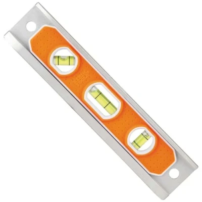 Imagen de Nivel magnético de torpedo, aluminio, ranura en V e imán KLEIN TOOLS 935R, naranja